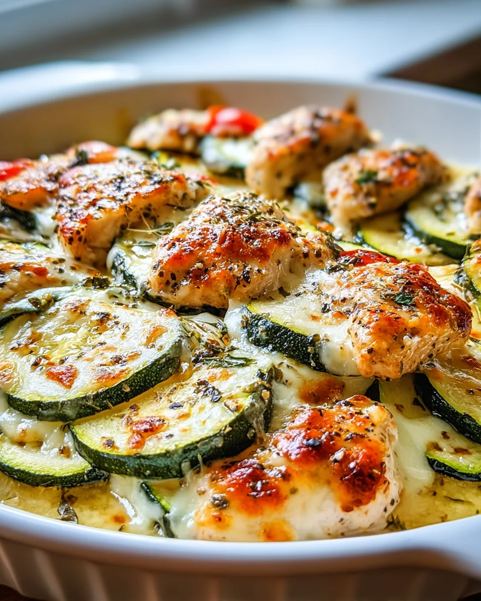 Delicious Chicken Zucchini Bake: A Cozy Comfort Recipe