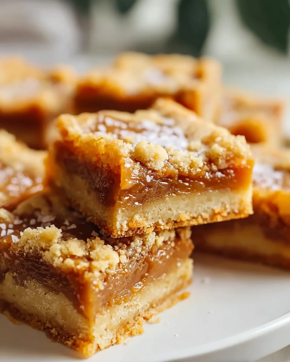 Salted Caramel Butter Bars: Easy, Tasty & Irresistible Treat