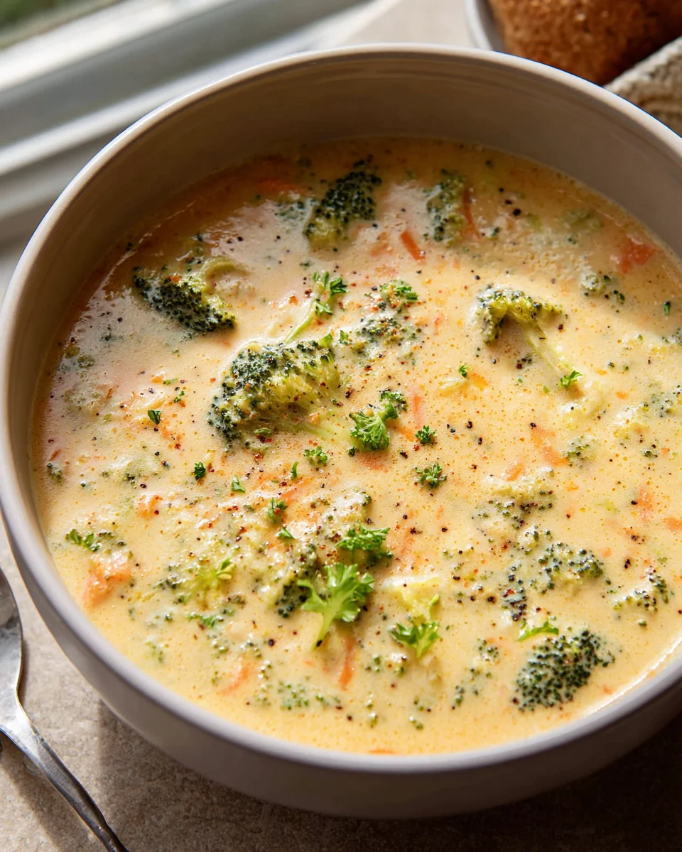 Delicious Instant Pot Broccoli Cheddar Soup - Quick & Easy