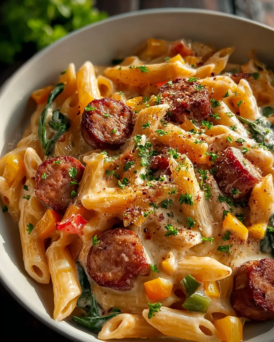 Cajun Sausage Pasta