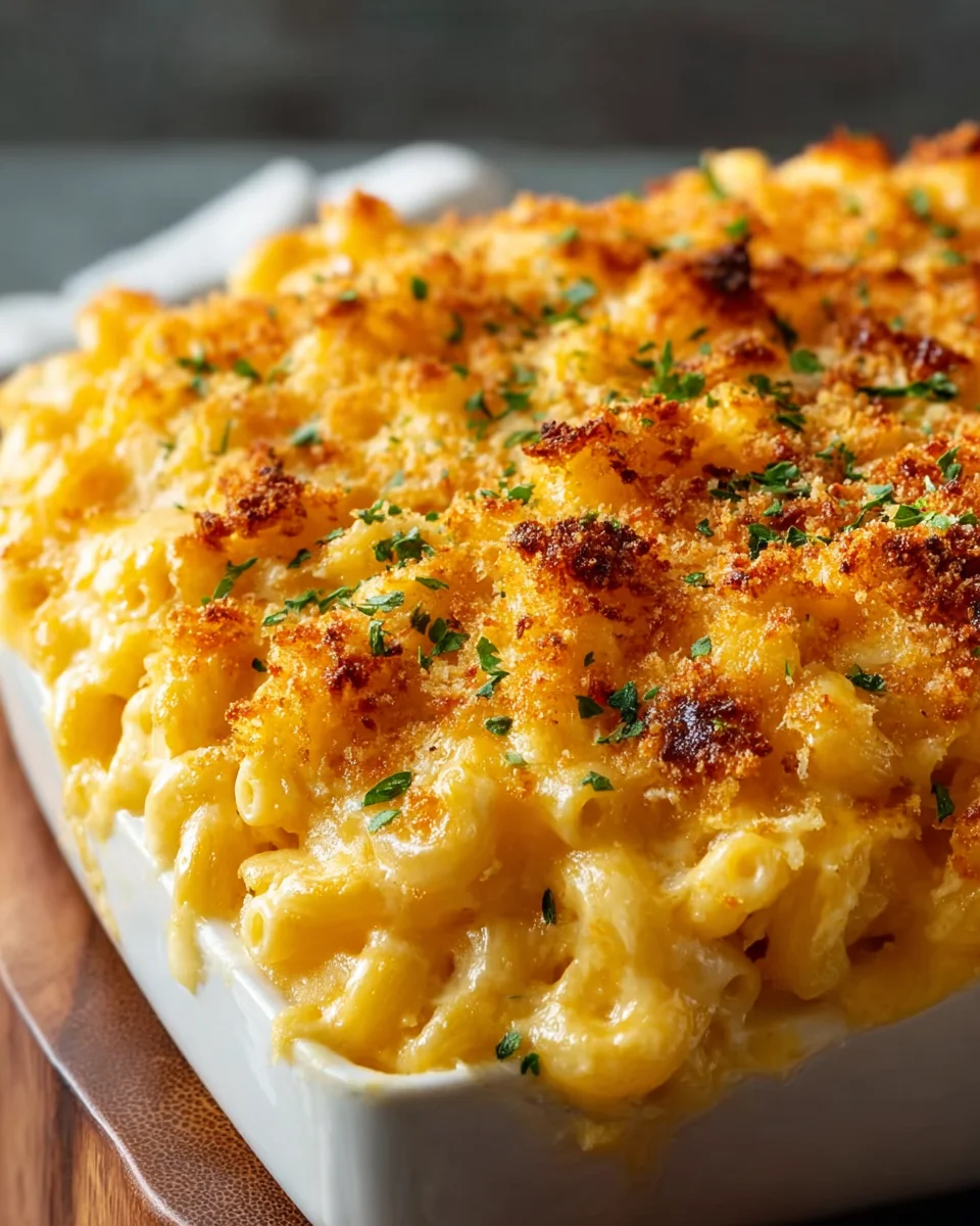 Ultimate Baked Mac and Cheese Recipe: Cheesy & Creamy