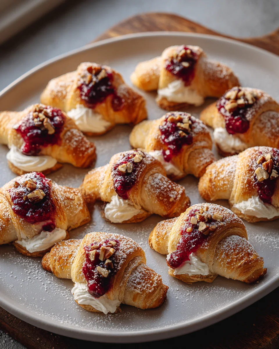 Cranberry Cream Cheese Crescent Bites: Irresistible Holiday Treats