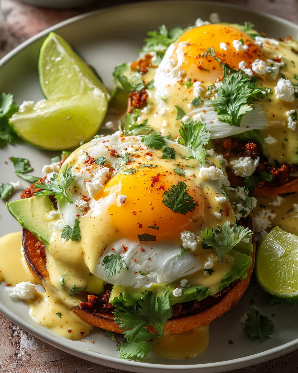 Healthy Mexican Eggs Benedict: Bold Flavor for Brunch