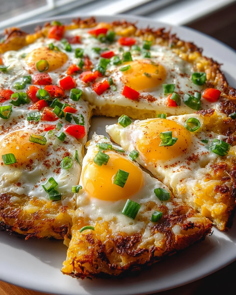 Savory Breakfast Pizza Hash Brown: Start Your Day Right!