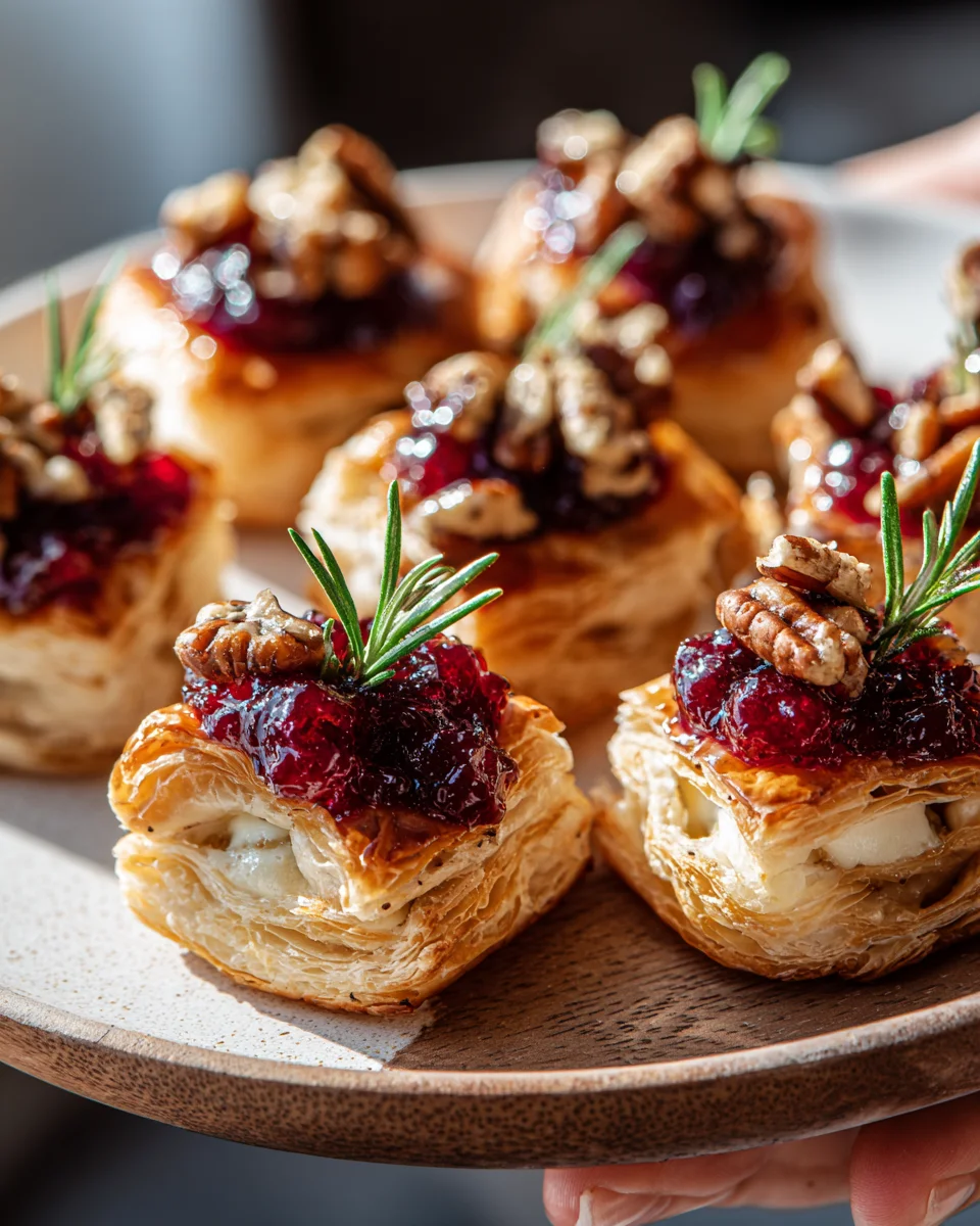 Delicious Baked Cranberry Brie Bites for Your Next Party