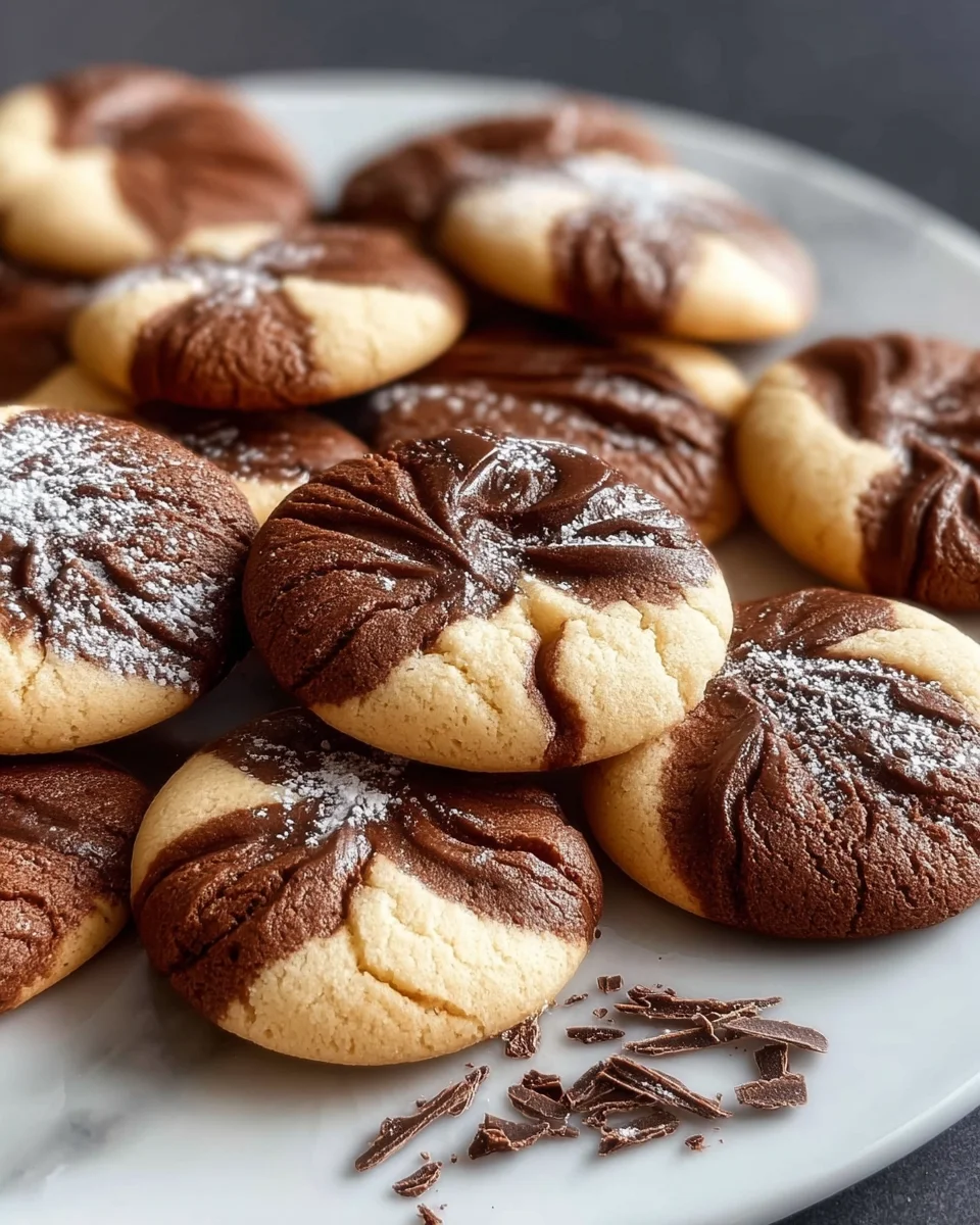Melt-in-Your-Mouth Marble Cookies Recipe - Easy & Delicious!