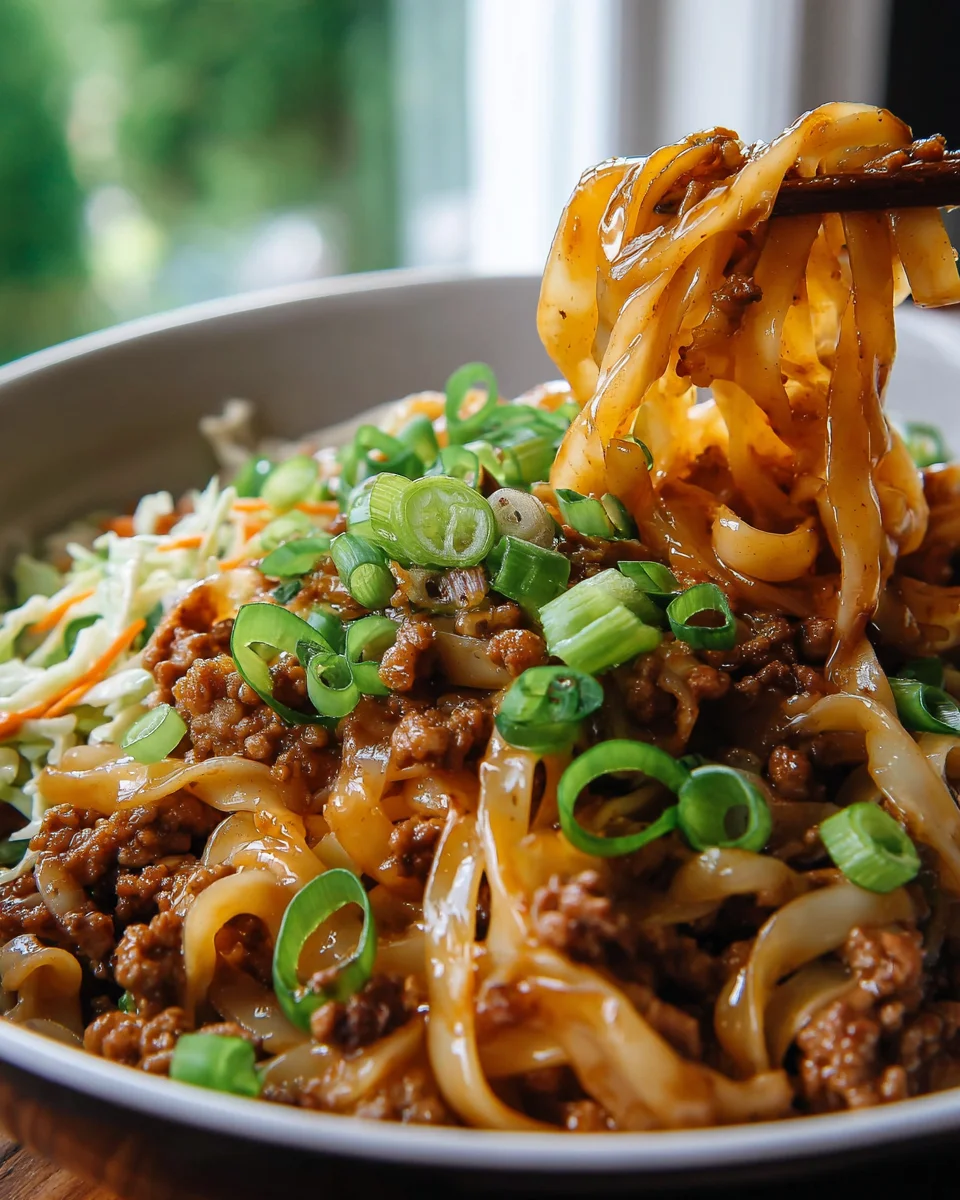 Beef Potsticker Noodle Bowl: Easy Weeknight Dinner!