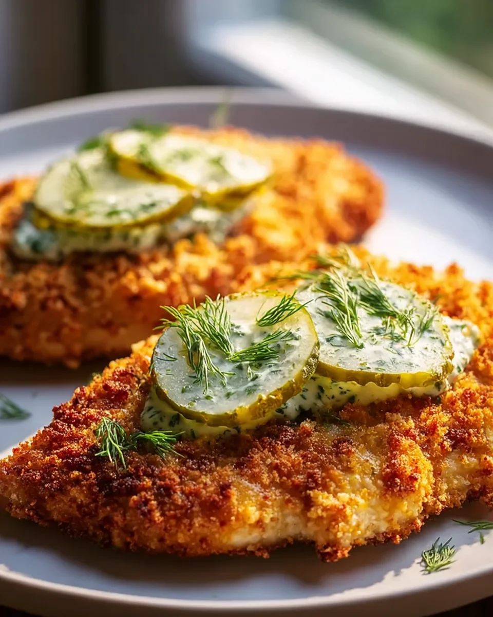 Crispy Dill Pickle Parmesan Chicken: Ultimate Flavor Explosion!