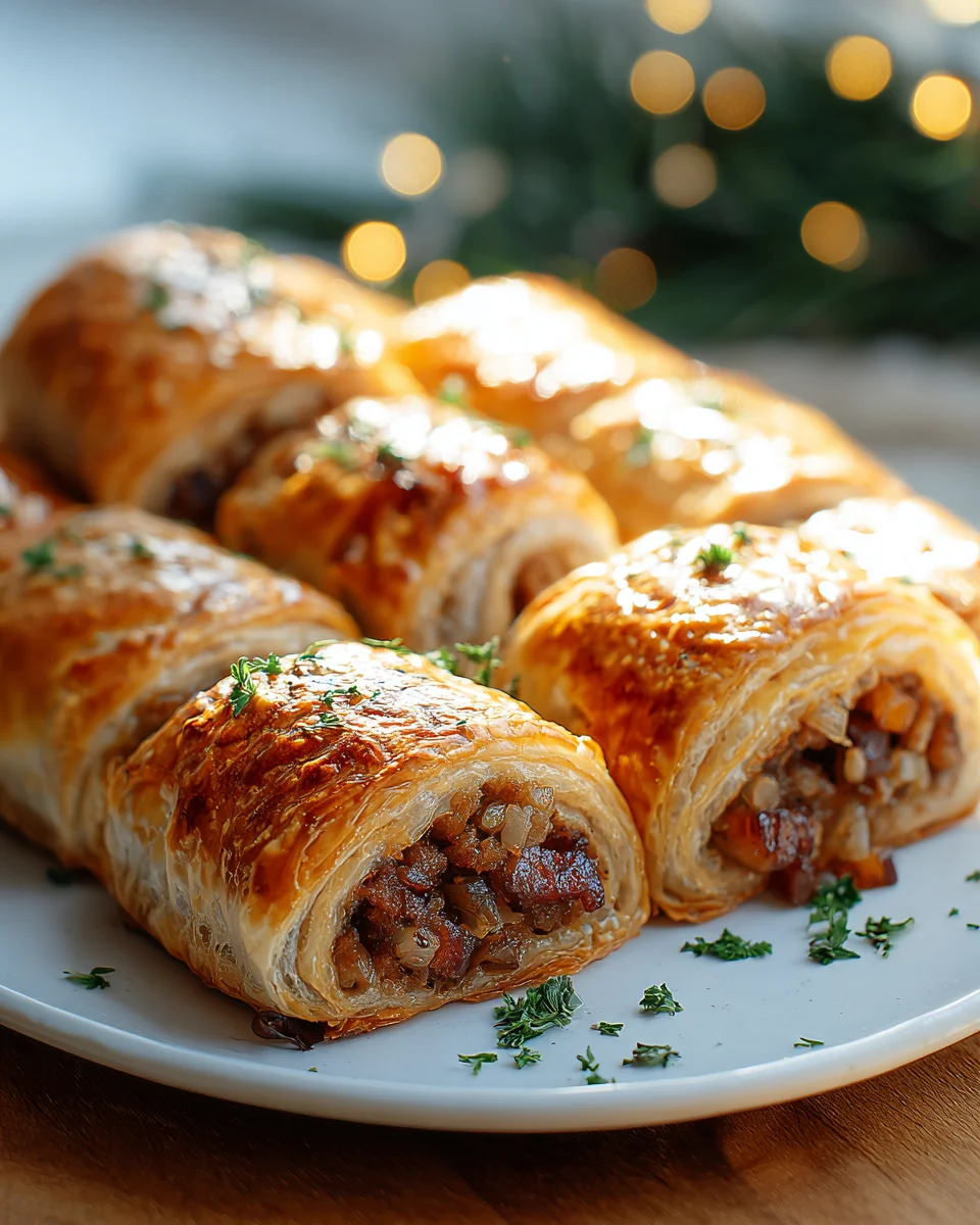 Easy Christmas Beef Sausage Rolls: Perfect Holiday Dish
