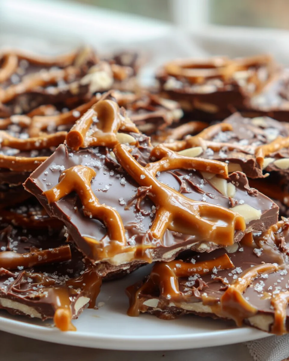 Salted Caramel Pretzel Bark: Your Ultimate Sweet & Salty Fix