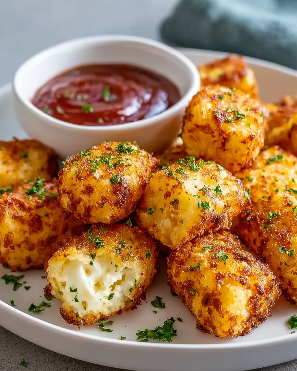Quick Air Fryer Cottage Cheese Tots - Ingredients!