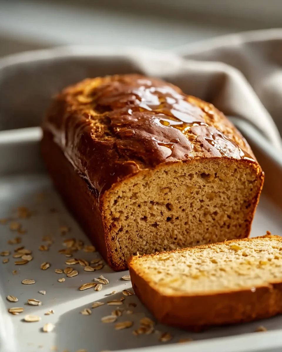Easy Honey Cinnamon Oatmeal Bread Recipe for Breakfast Delight