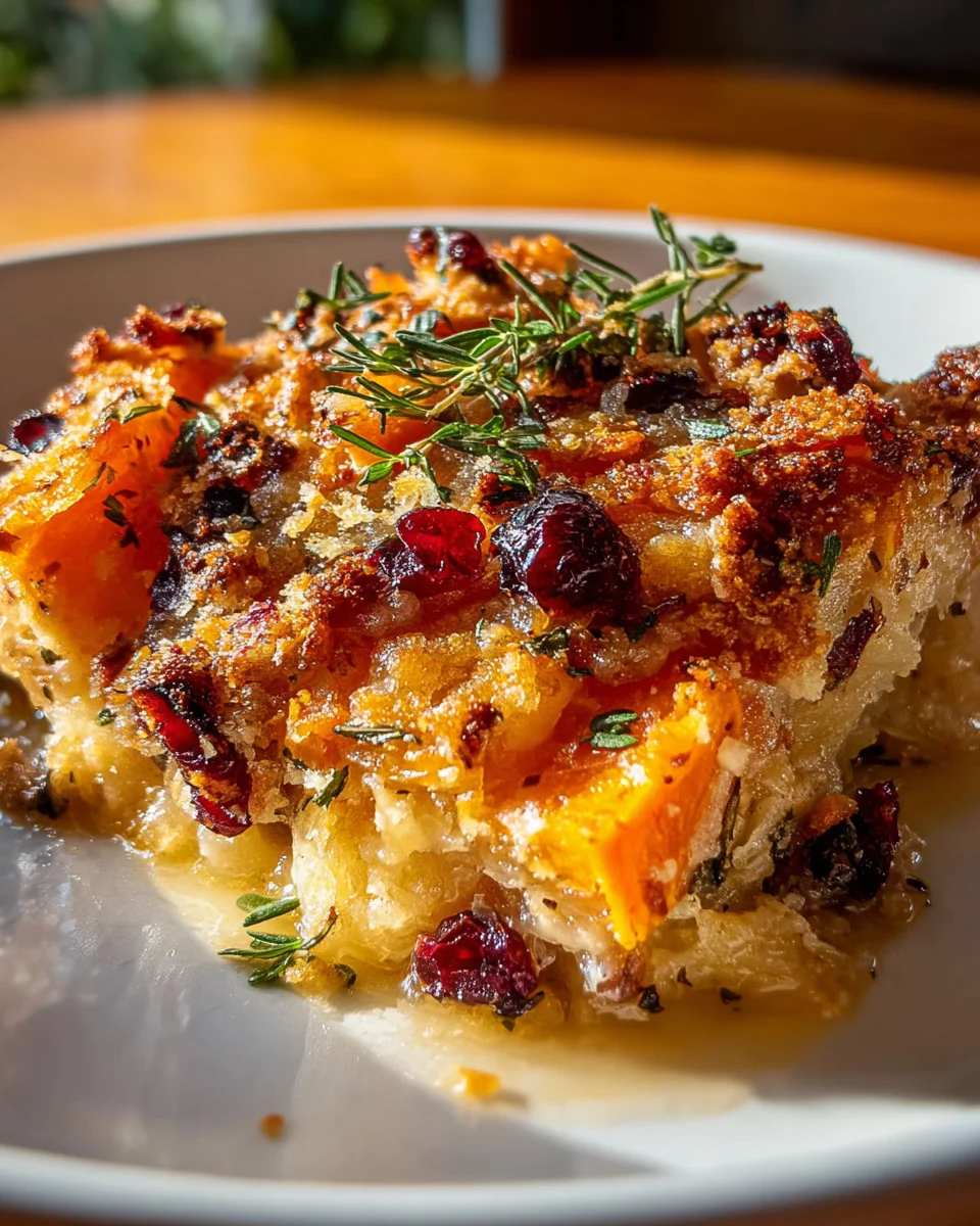 Festive Sweet Potato Cranberry Gratin Recipe for Holidays