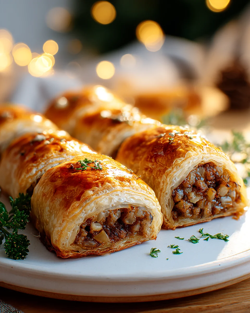 Easy Christmas Beef Sausage Rolls: Perfect Holiday Dish
