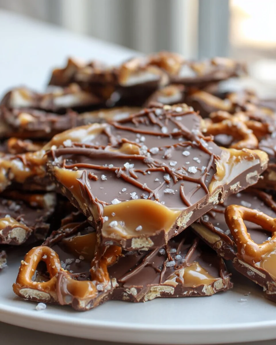 Salted Caramel Pretzel Bark: Your Ultimate Sweet & Salty Fix