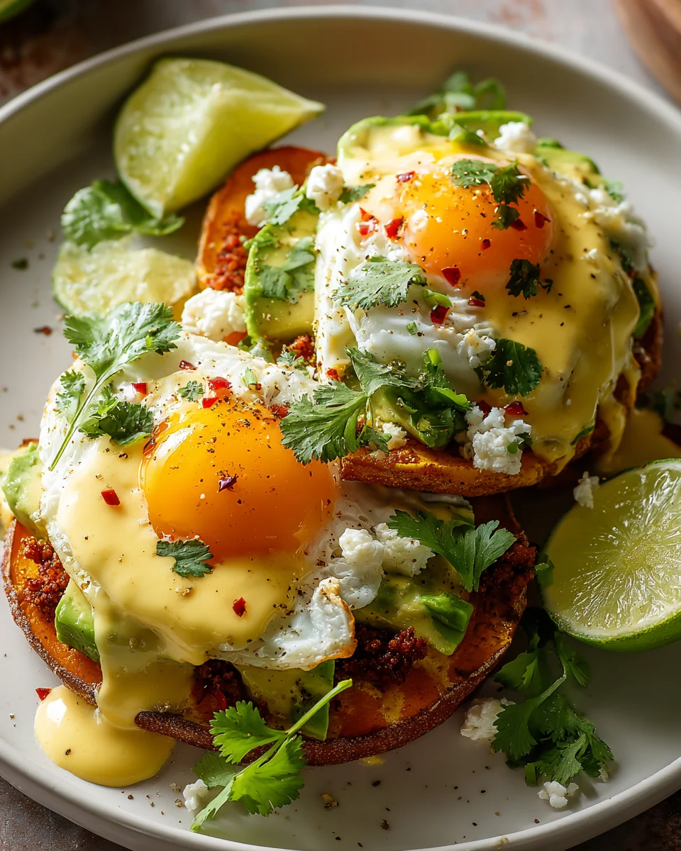Healthy Mexican Eggs Benedict: Bold Flavor for Brunch