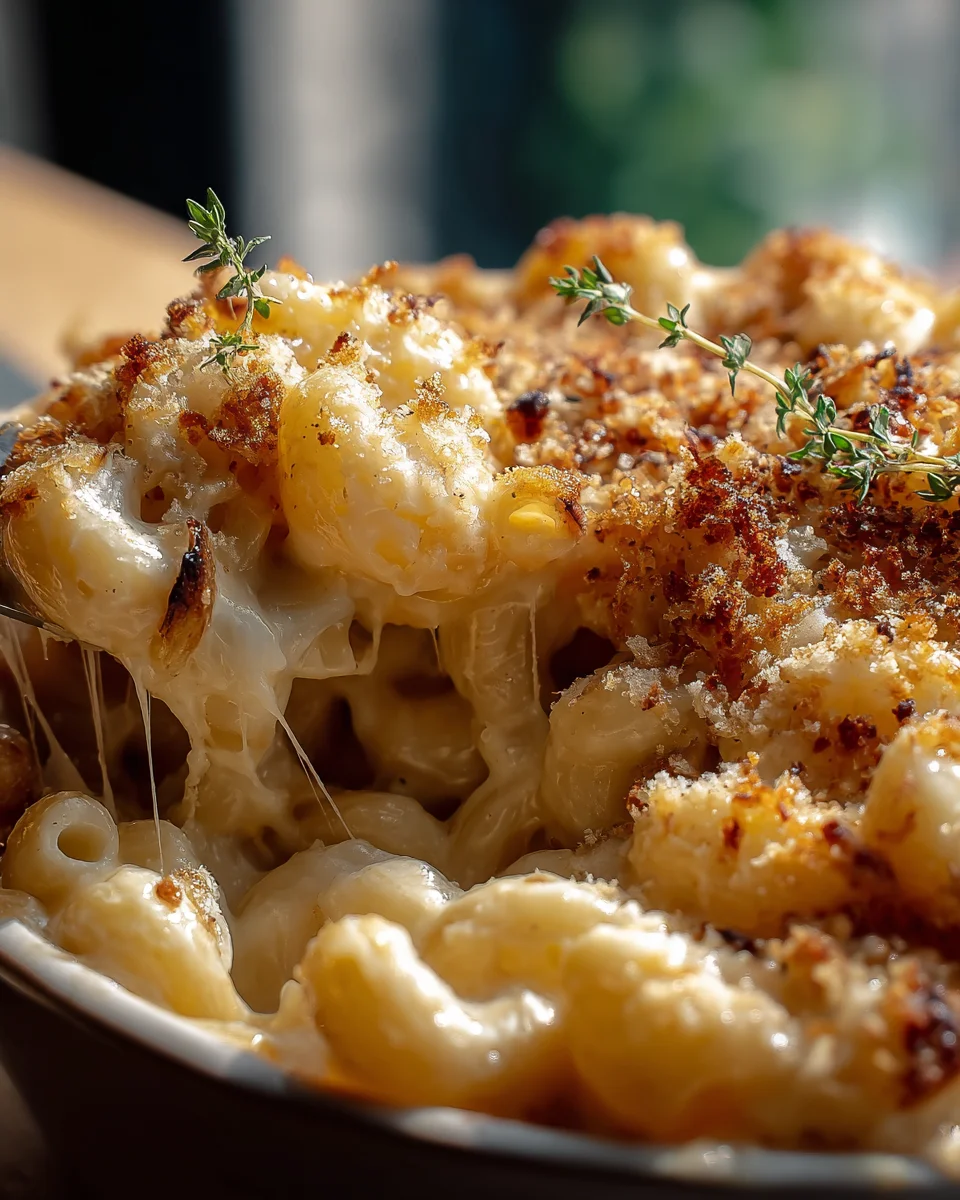 Savory French Onion Soup Mac and Cheese Recipe Delight