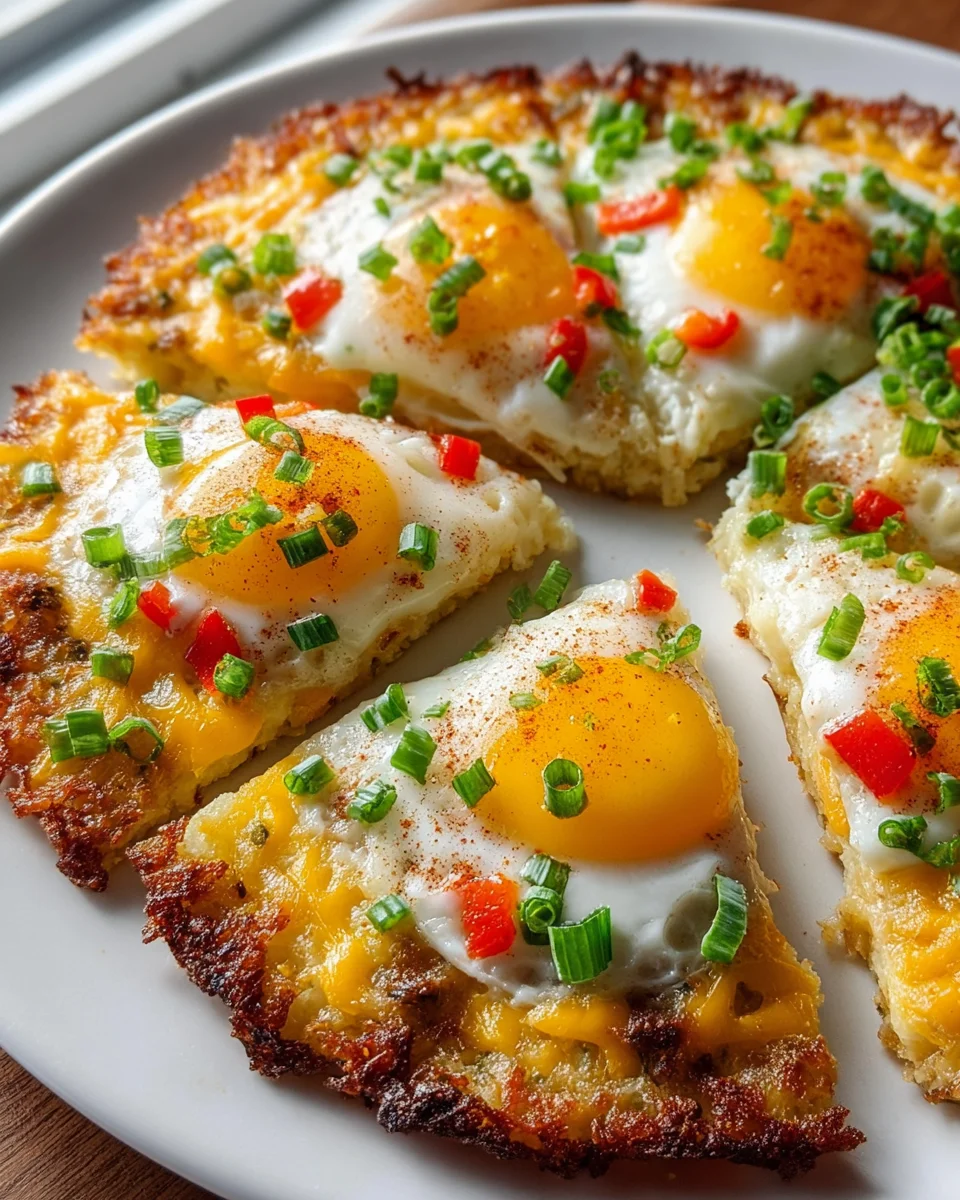 Savory Breakfast Pizza Hash Brown: Start Your Day Right!