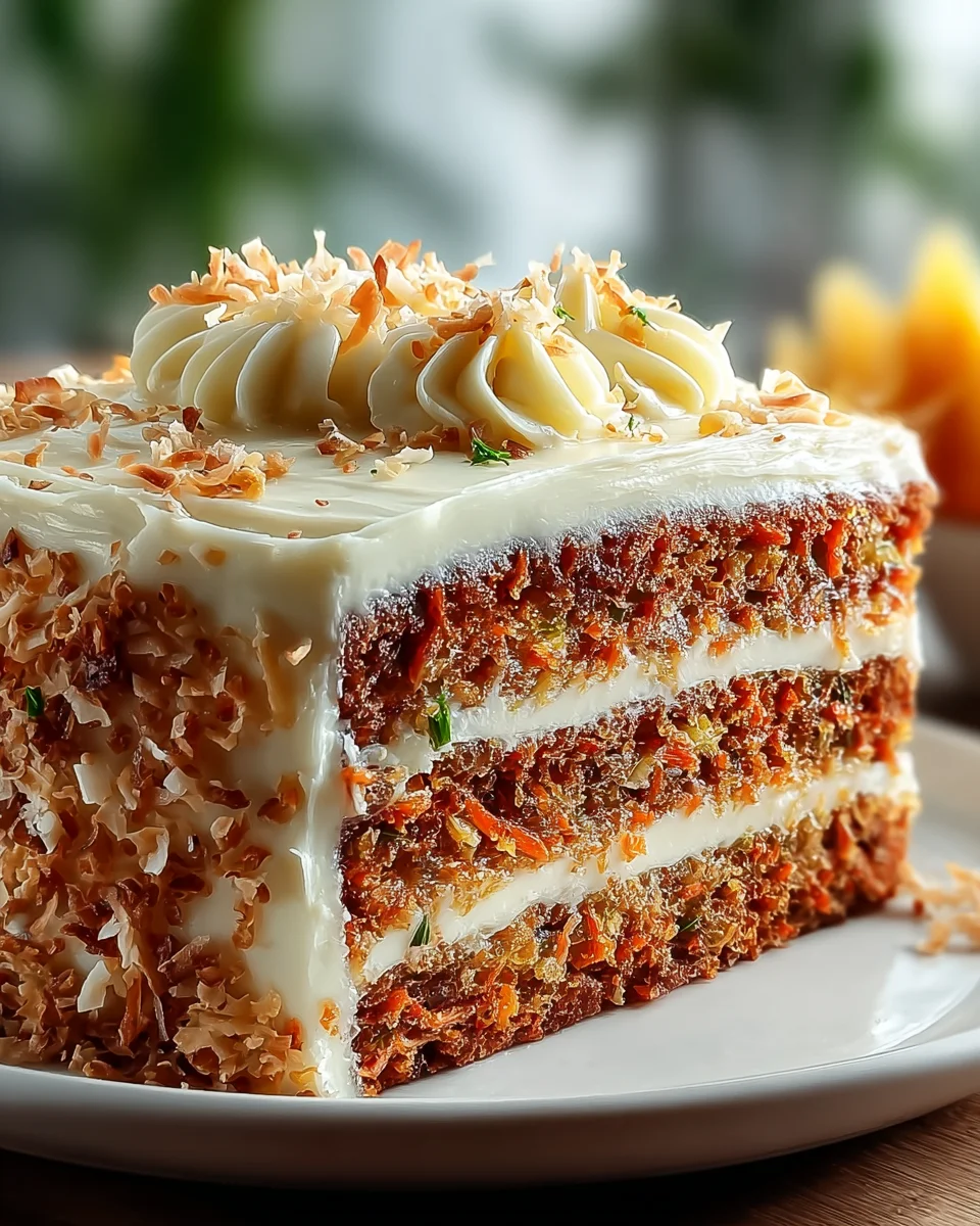 Festive Hawaiian Carrot Pineapple Cake Recipe for Christmas