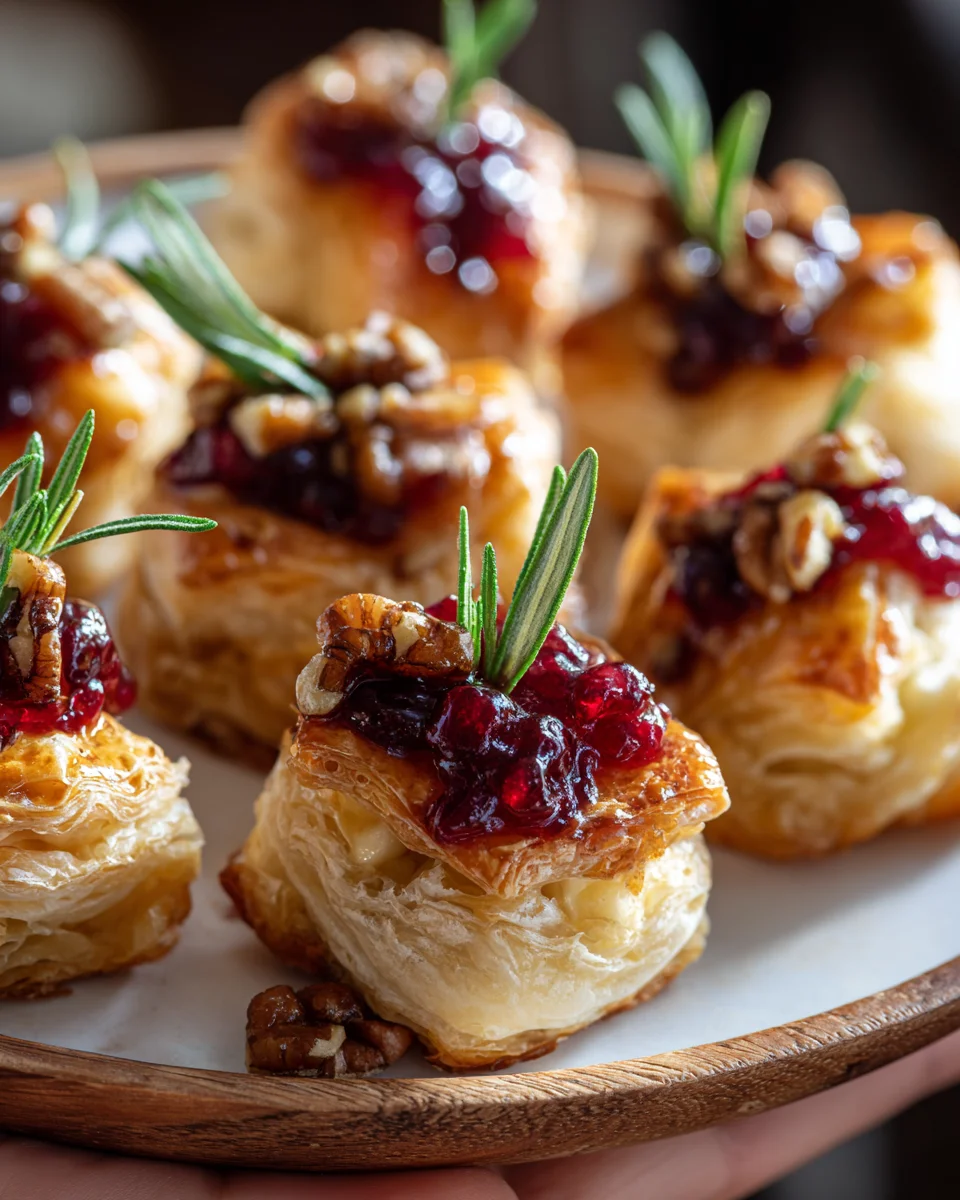 Delicious Baked Cranberry Brie Bites for Your Next Party