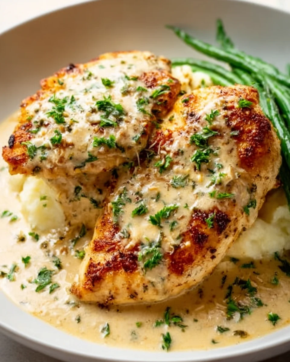 Creamy Garlic Parmesan Chicken Breast: Easy & Delicious Recipe