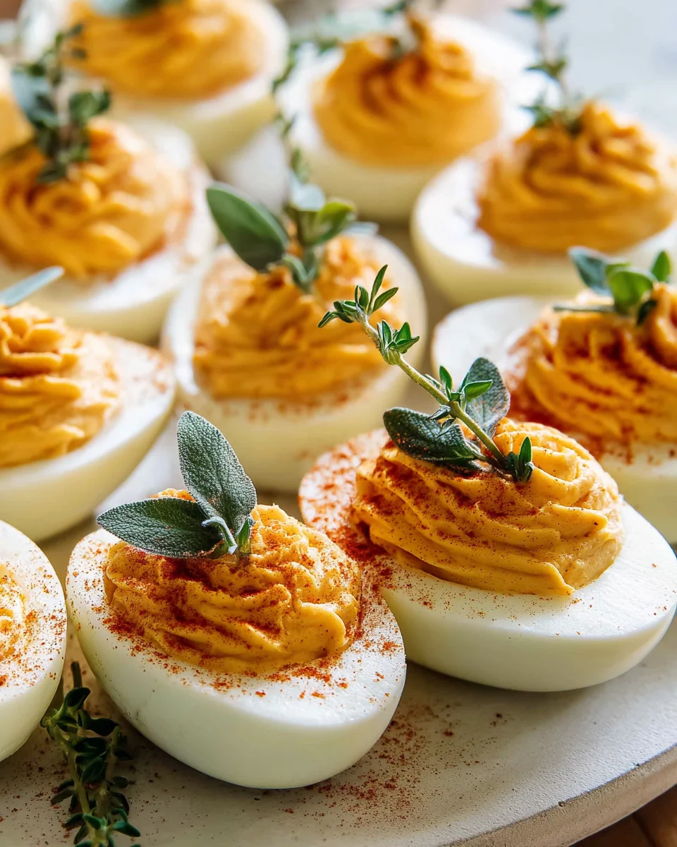 Delicious Thanksgiving Deviled Eggs Recipe for Your Feast