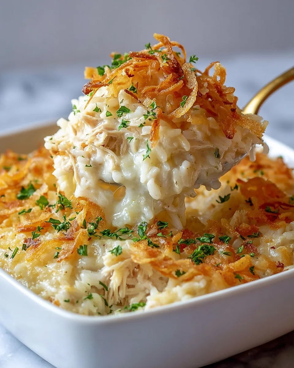 Delicious French Onion Chicken Rice Bake Recipe to Try Now!