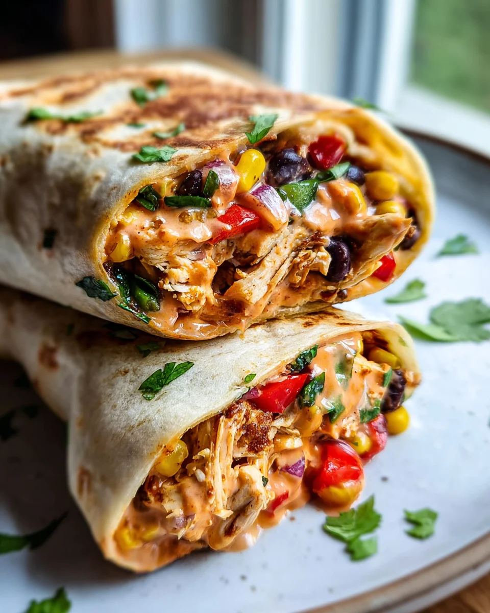 Delicious Southwest Chicken Wrap Recipe for a Tasty Meal