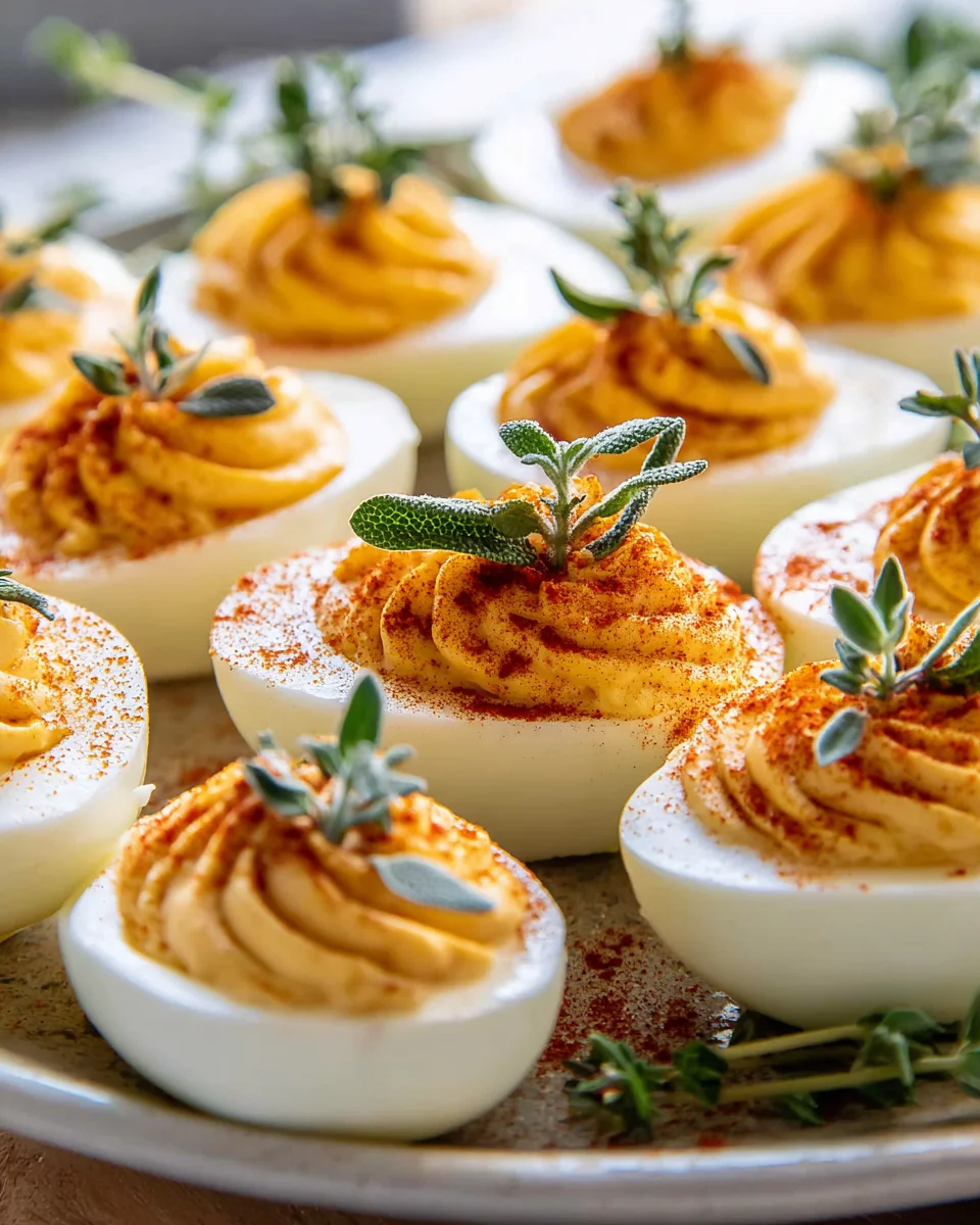 Delicious Thanksgiving Deviled Eggs Recipe for Your Feast