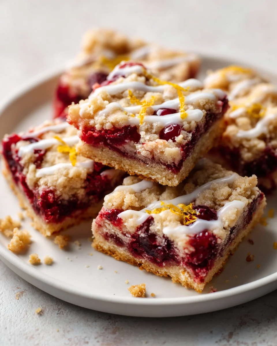 Cranberry Crumble Bars: Easy & Delicious Dessert Recipe