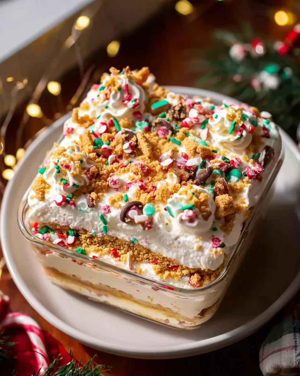 Christmas Cookie Lasagna Recipe: Easy No-Bake Holiday Treat