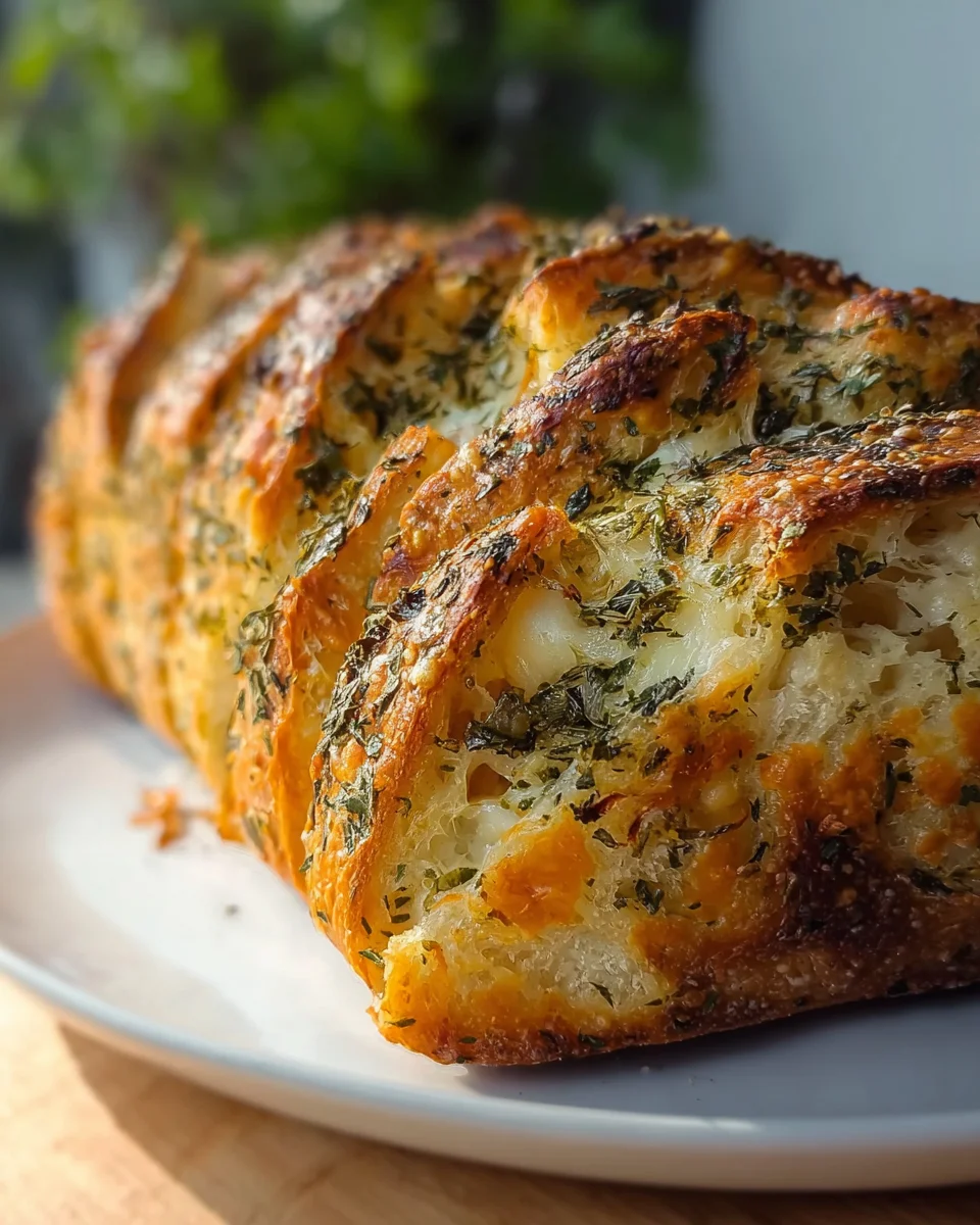 Delicious Italian Herbs and Cheese Bread Recipe to Try Today!
