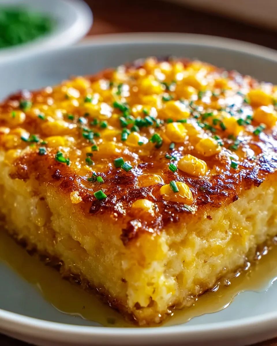 Honey Glazed Corn Casserole: Sweet & Savory Side Dish Delight