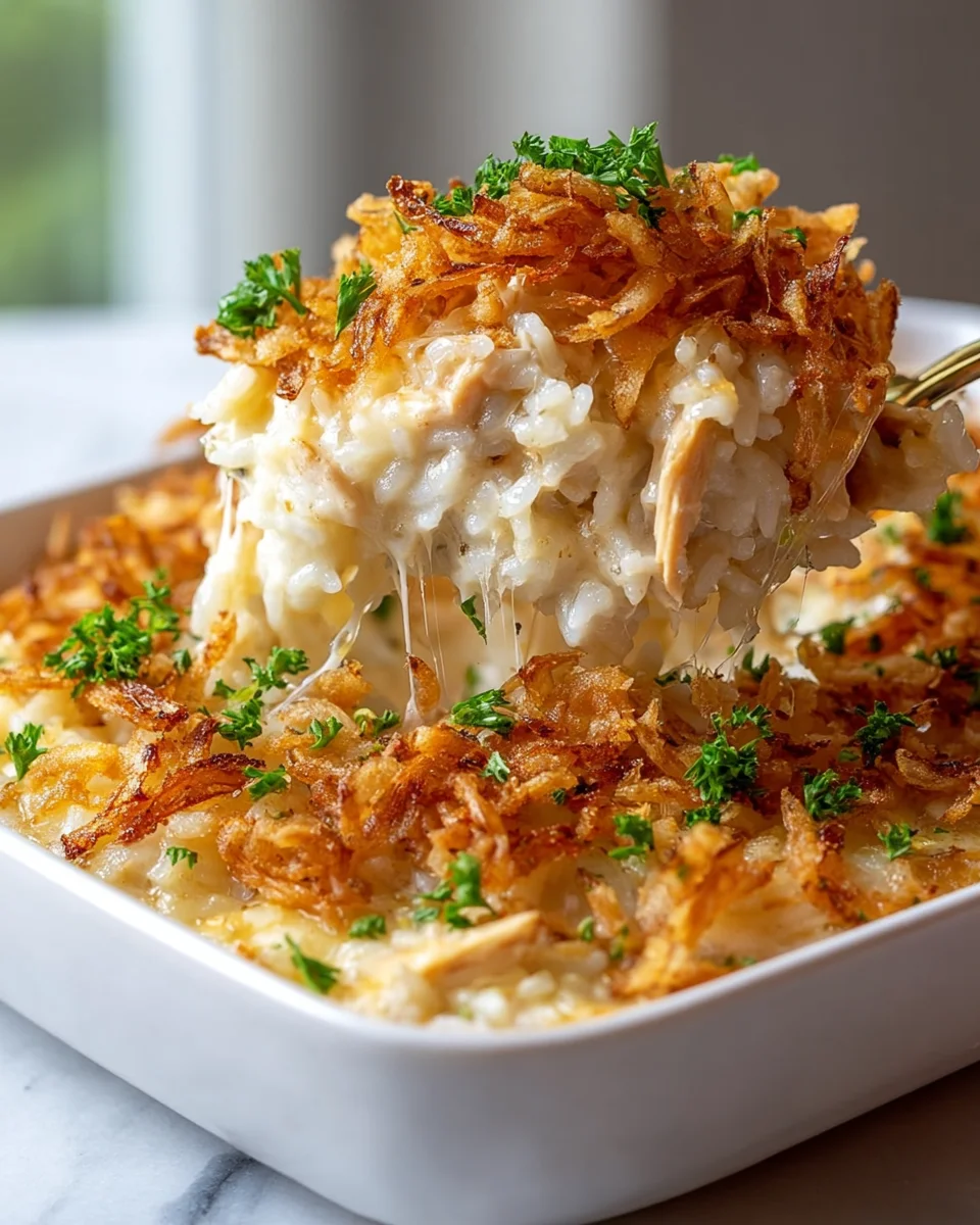 Delicious French Onion Chicken Rice Bake Recipe to Try Tonight!