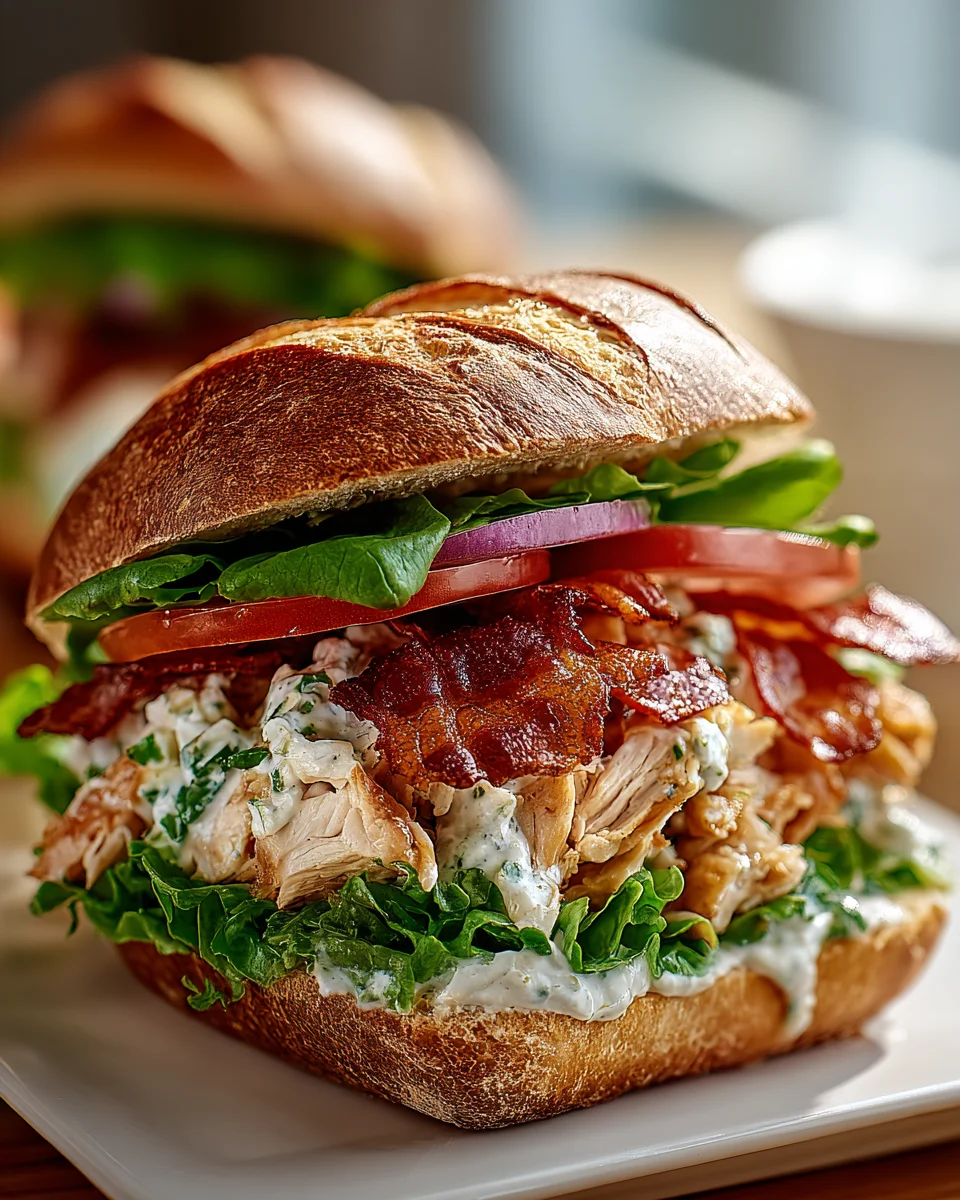 Chopped Chicken Beef Bacon Ranch Sandwich: Flavor Bomb Delight!