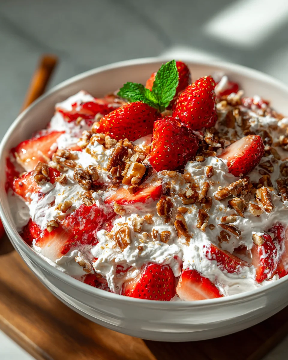Delicious Strawberry Crackle Salad Recipe for Summer Fun