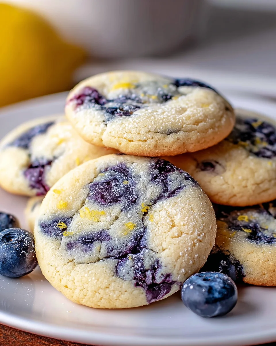 Lemon Blueberry Cookies: Your Irresistible Sweet Delight!