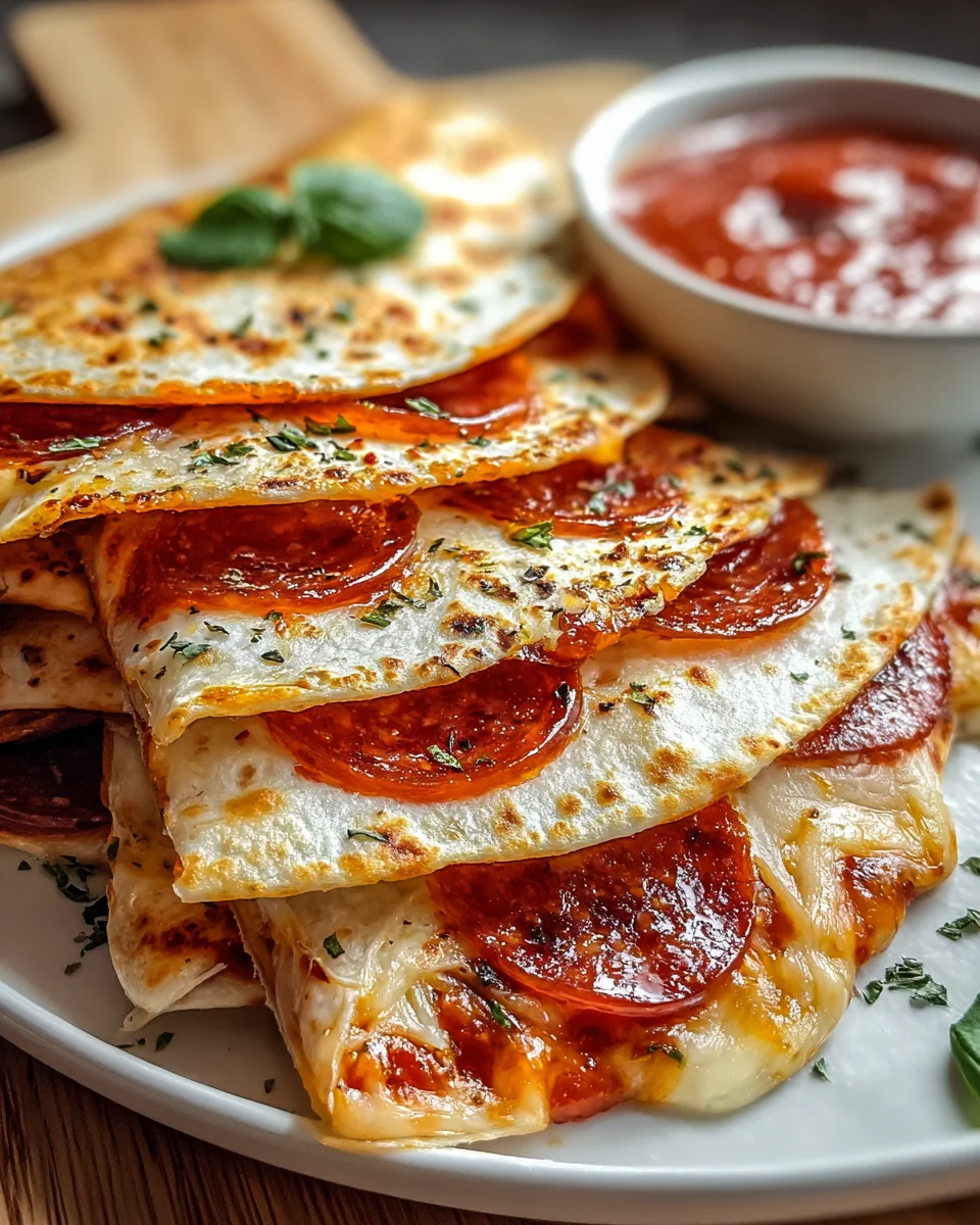 Delicious Beef Pepperoni Pizza Quesadillas Recipe to Try!