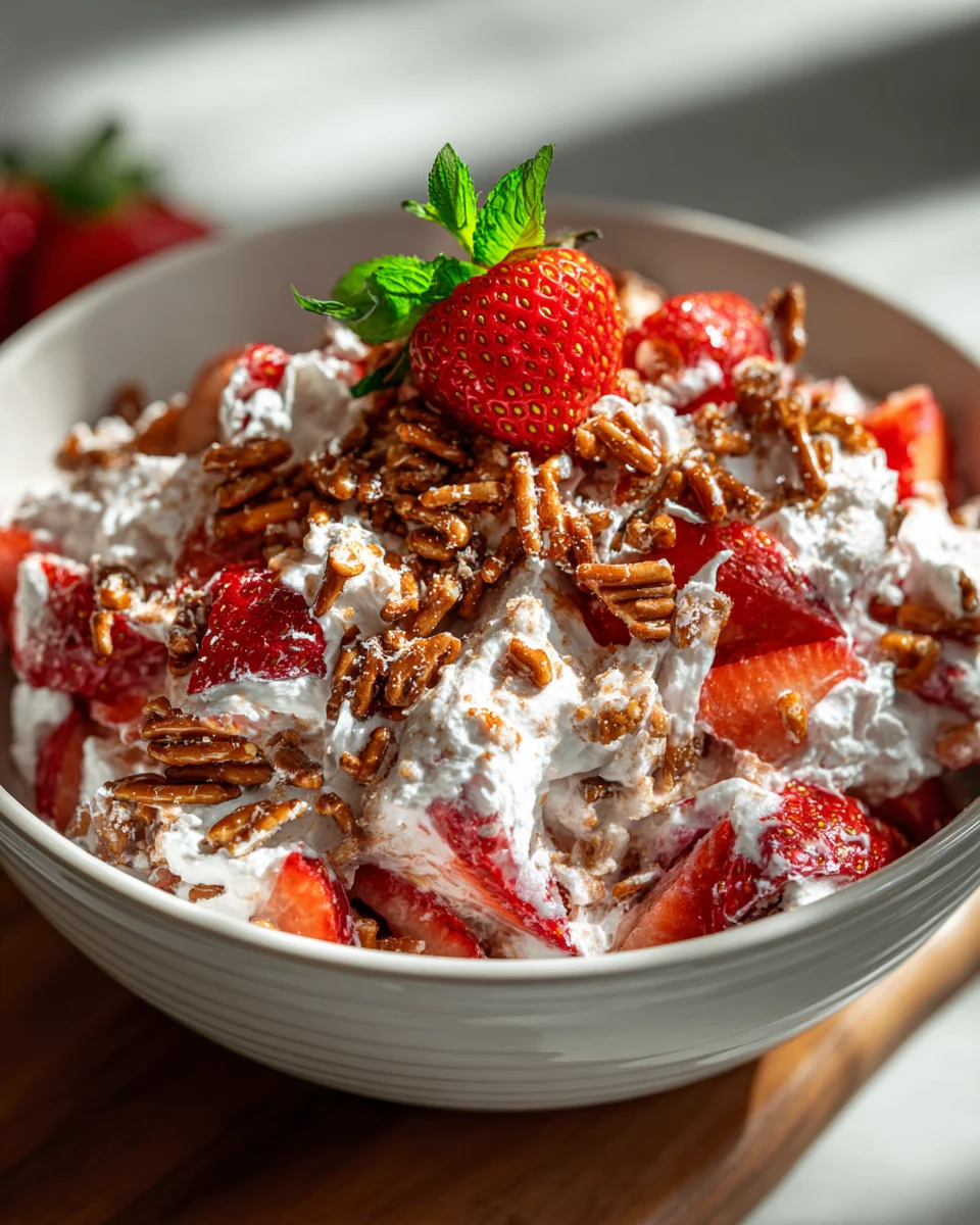 Delicious Strawberry Crackle Salad Recipe for Summer Fun