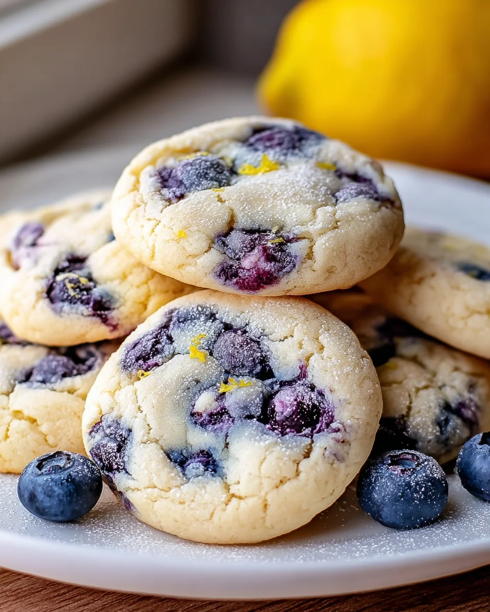 Lemon Blueberry Cookies: Your Irresistible Sweet Delight!