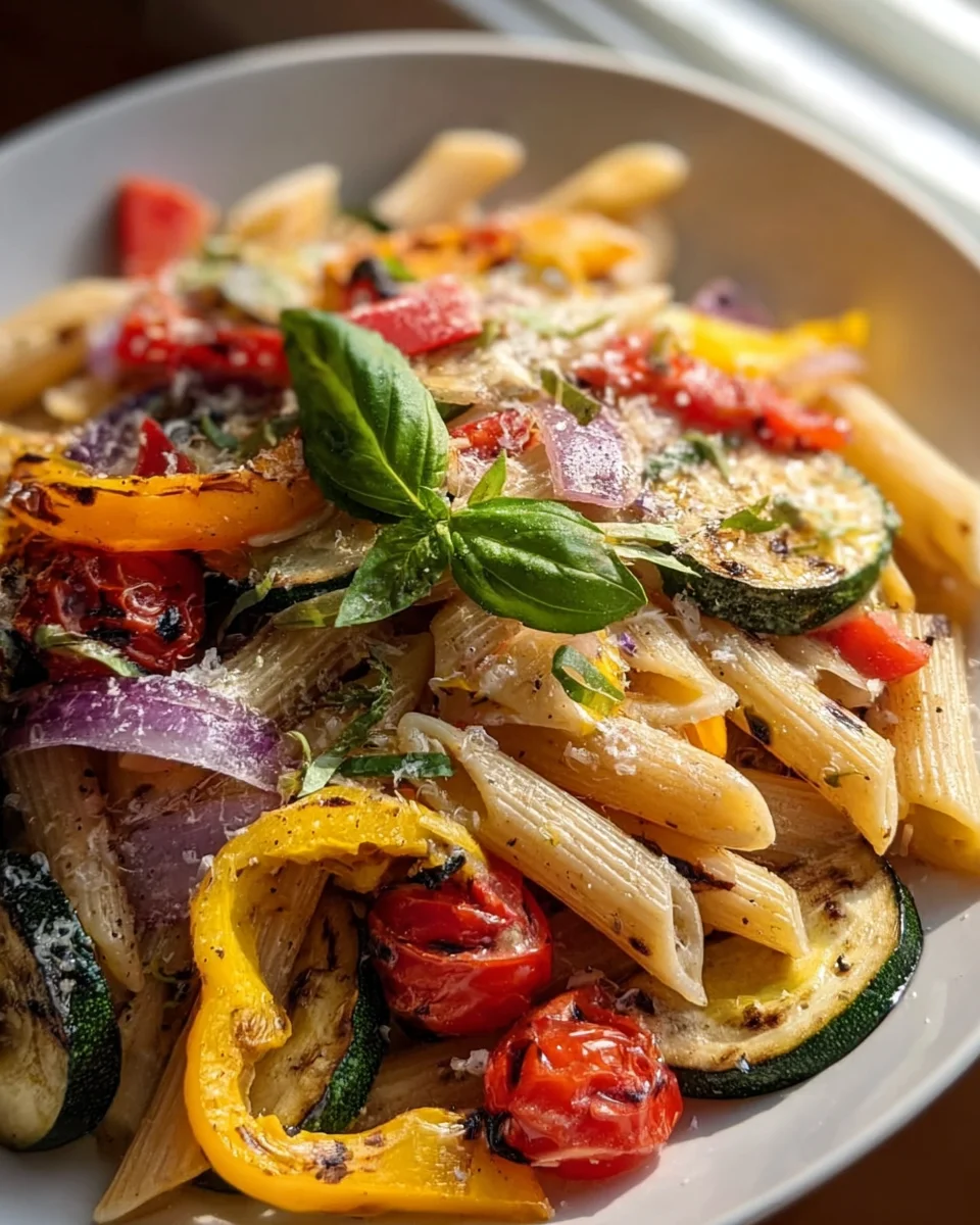 Delicious Roasted Vegetable Pasta Recipe for Healthy Eating