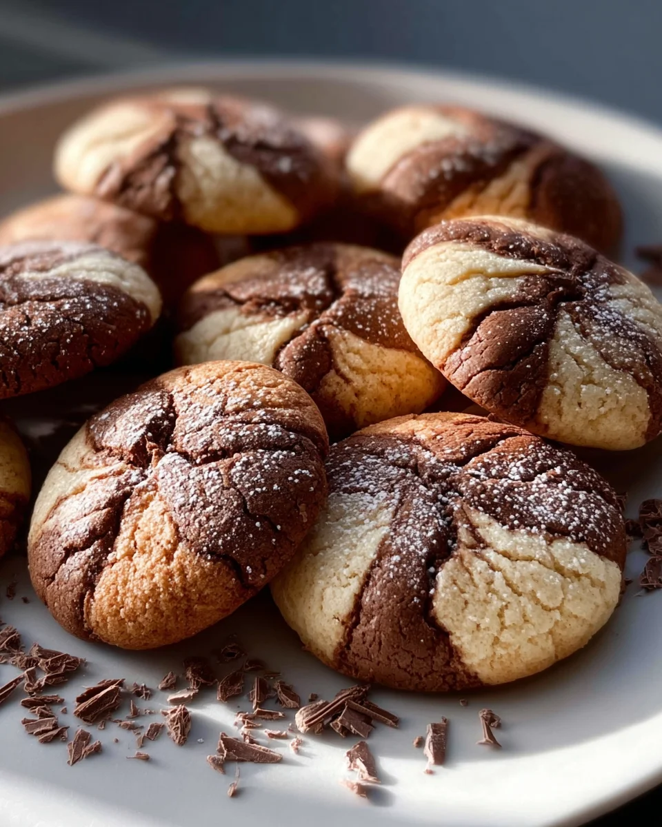 Melt-in-Your-Mouth Marble Cookies Recipe - Easy & Delicious!