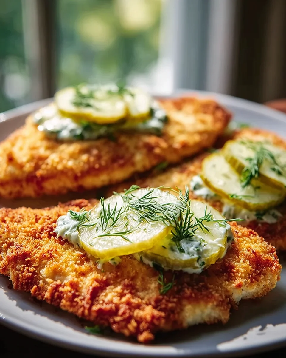 Crispy Dill Pickle Parmesan Chicken: Ultimate Flavor Explosion!