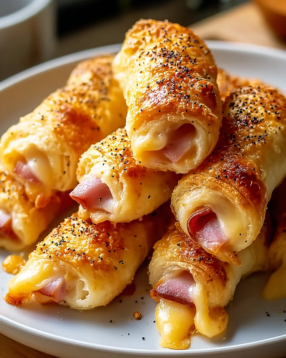 Delicious Beef Ham and Cheese Sticks: Easy Snack Recipe