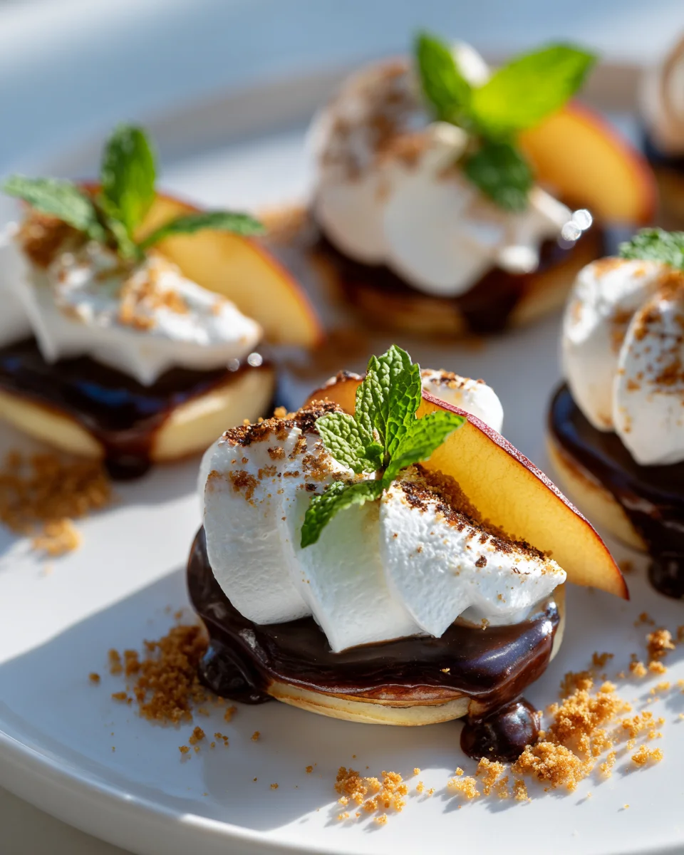 Apple Slice S’mores Bites: Delicious Marshmallow Fluff Treats