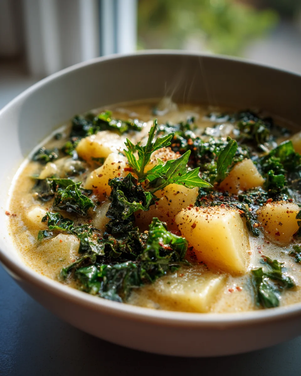 Chunky Potato Non-Alcoholic Ale Soup Recipe for Comforting Flavor