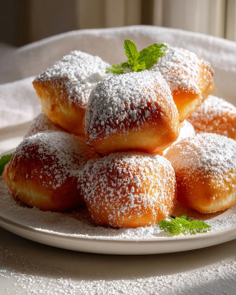 Irresistible Vanilla French Beignets Recipe - Light & Fluffy