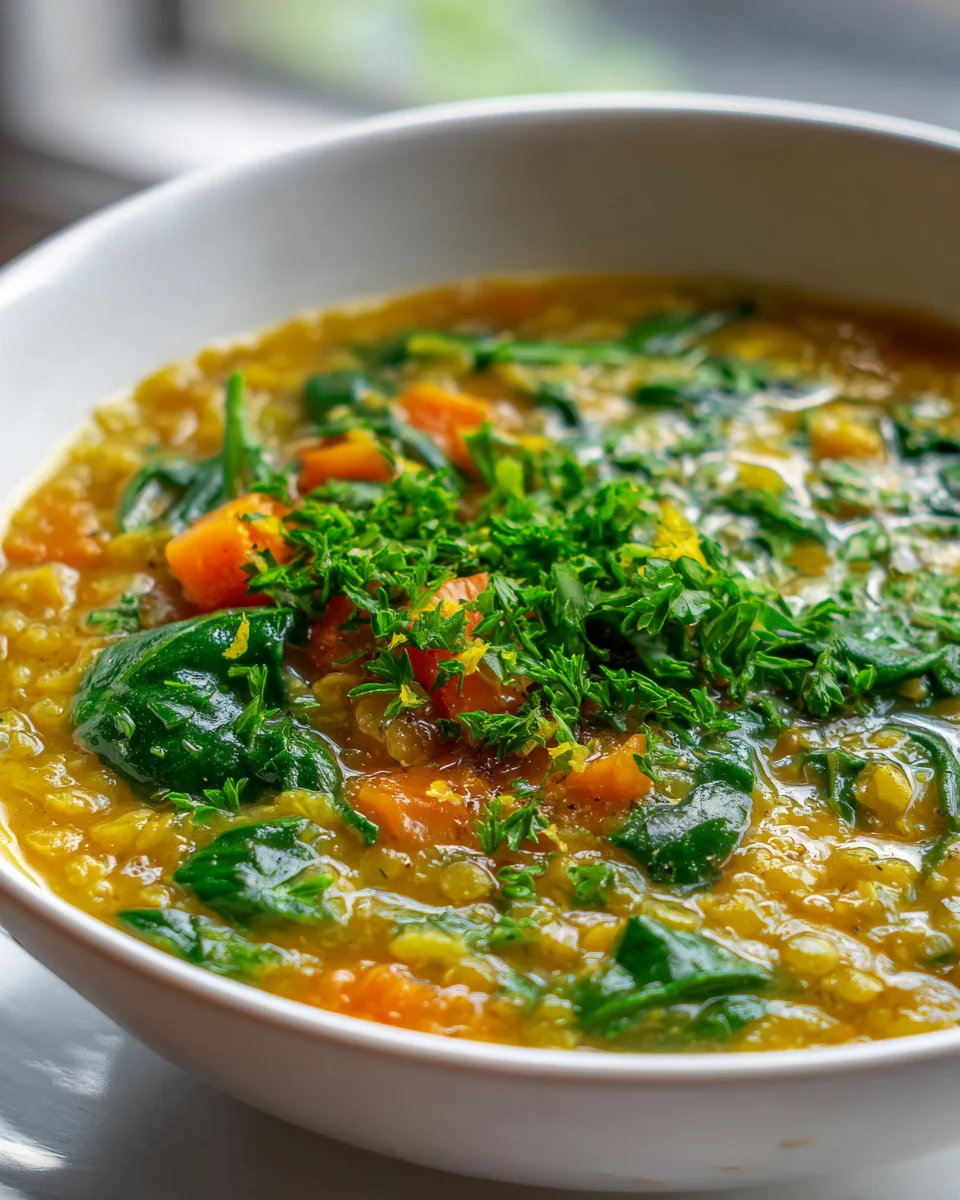 Delicious Lemon Lentil Soup: Easy, Healthy & Flavorful!