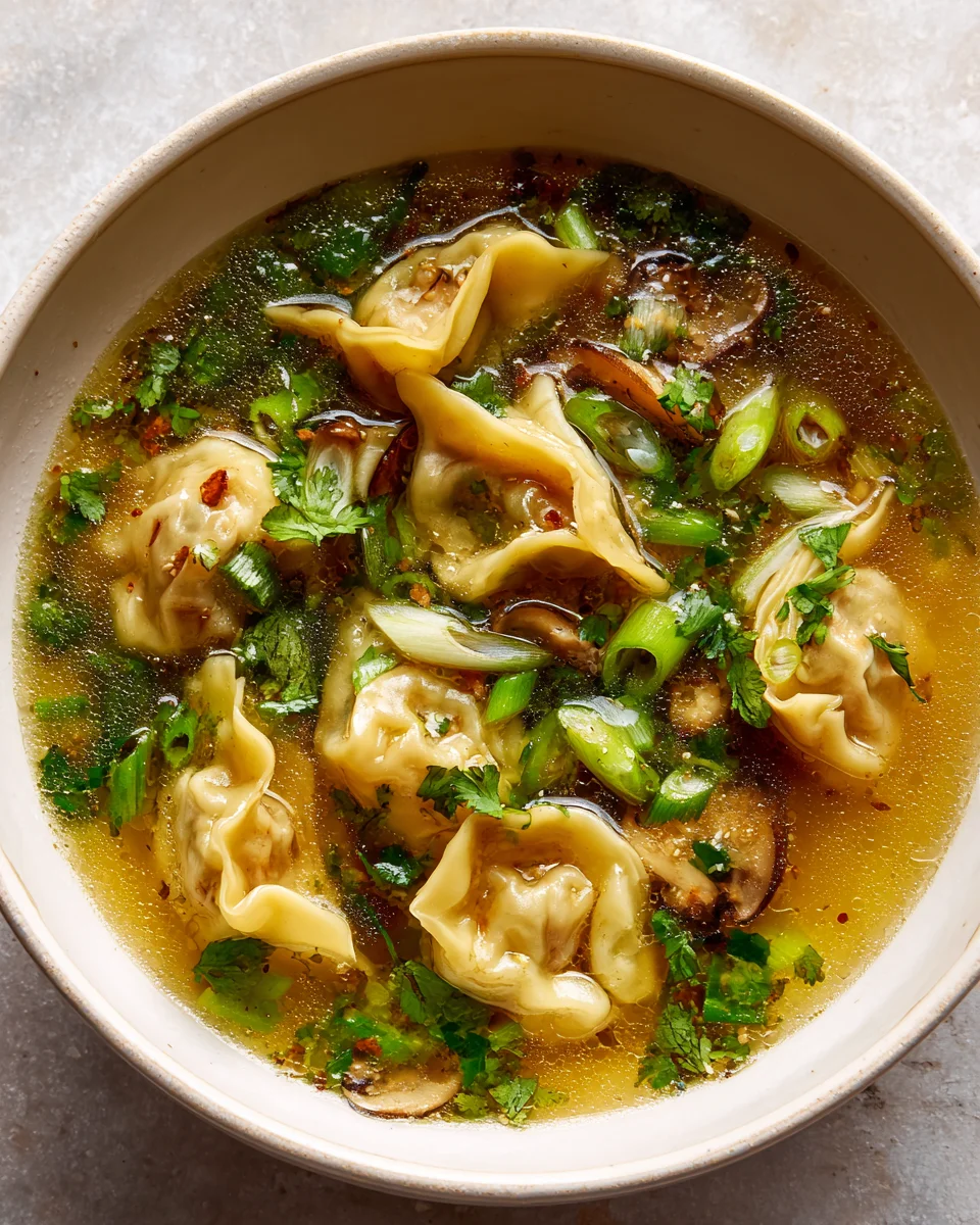 Warm & Comforting Beef Potsticker Soup Recipe – Delicious!