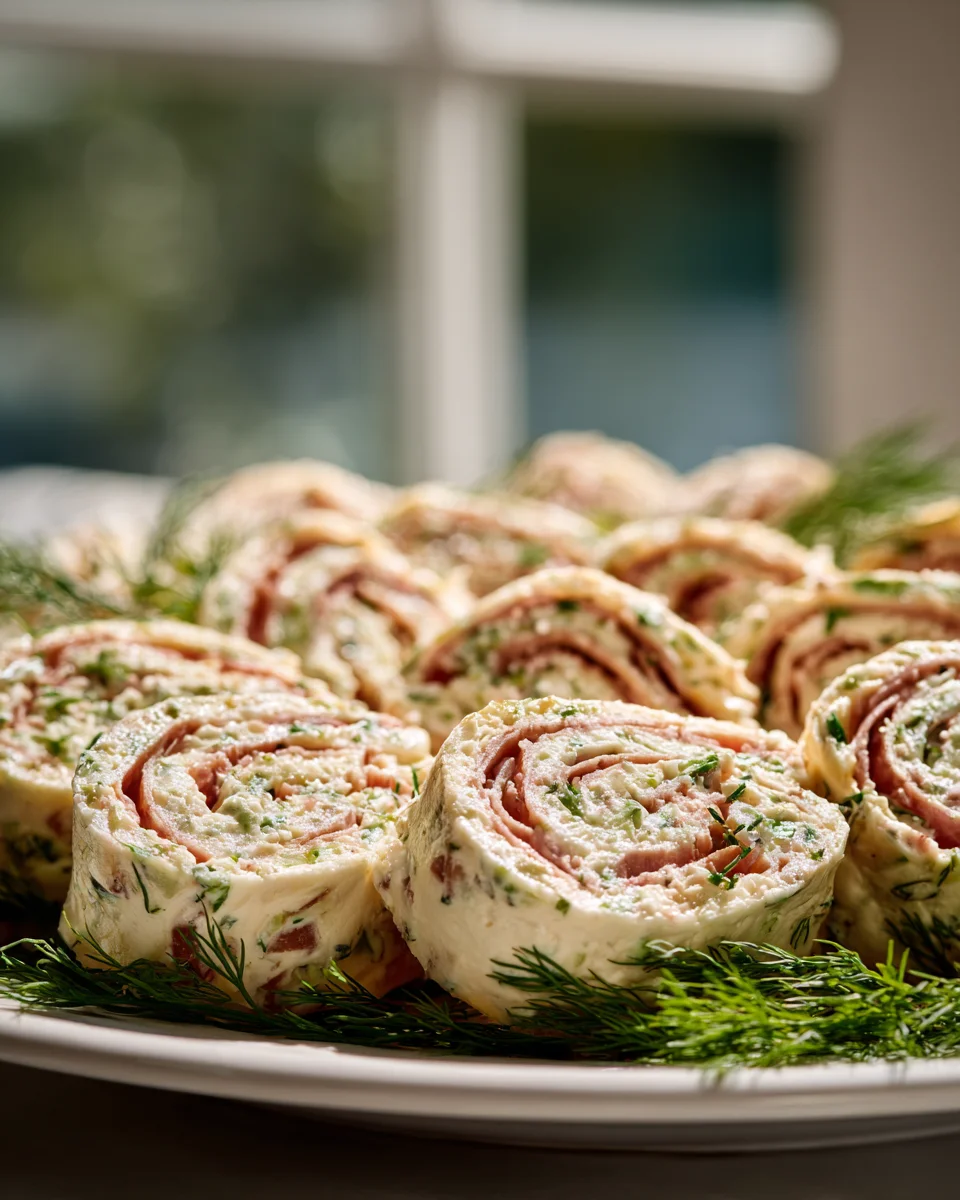 Delicious Beef Ham Pickle Dip Pinwheels Recipe to Try!
